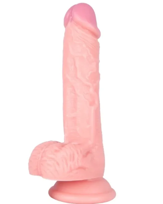 Ten Rengi Realistik Dildo – Medikal Silikon – Tasarım 2
