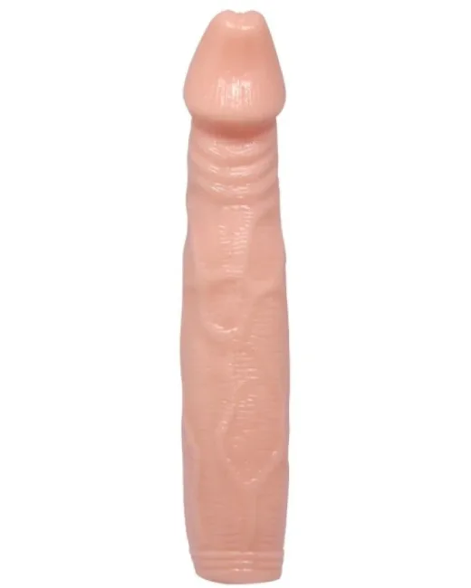 6 cm Dolgulu Titreşimli Silikon Penis Kılıfı