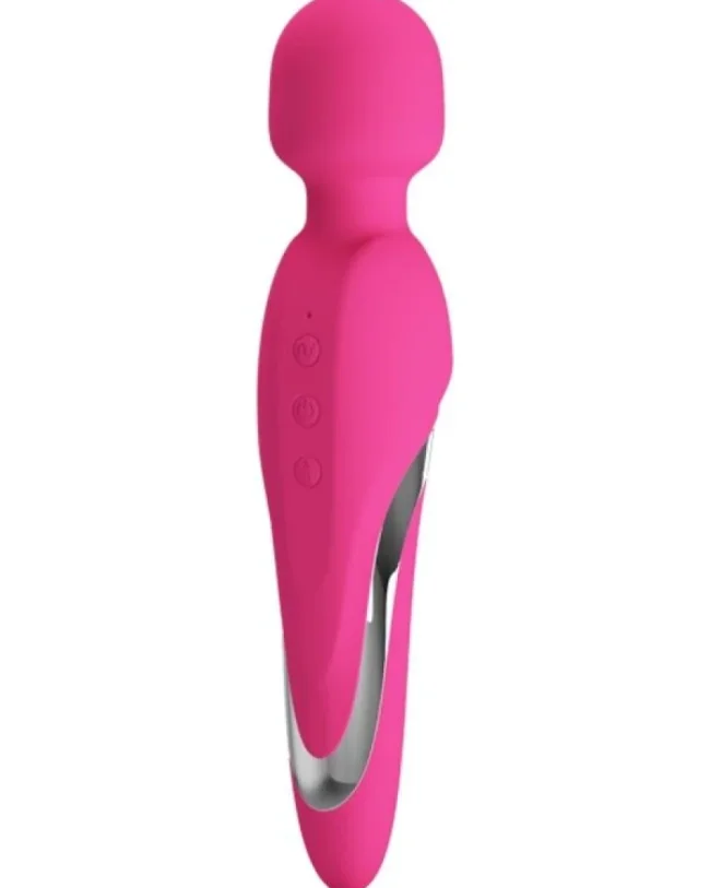 USB Şarjlı 7 Fonksiyonlu Isıtmalı Teknolojik Vibratör – Silikon