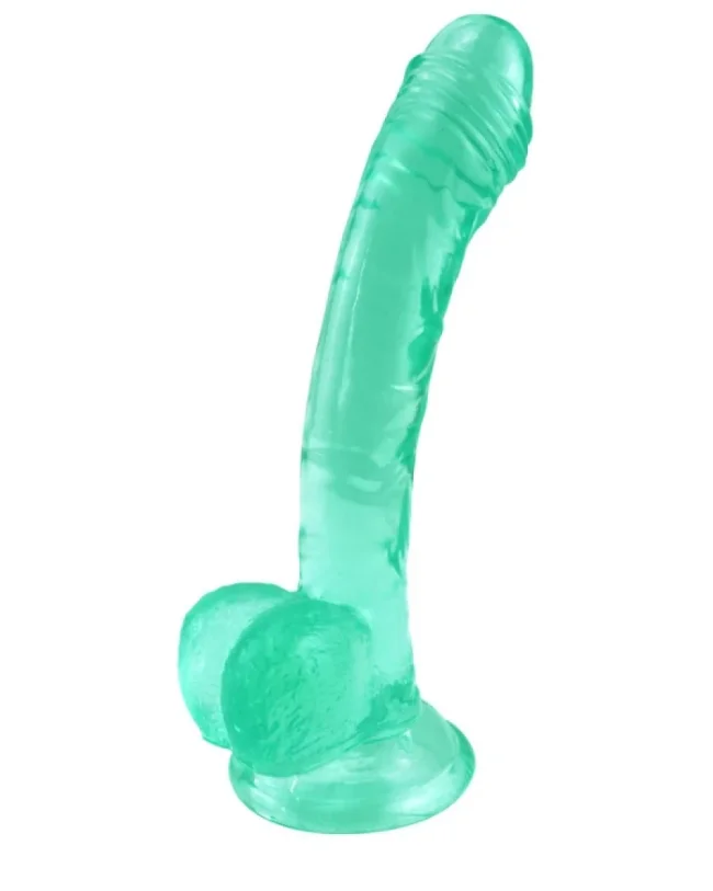 19 cm Yeşil Dildo – Medikal Silikon