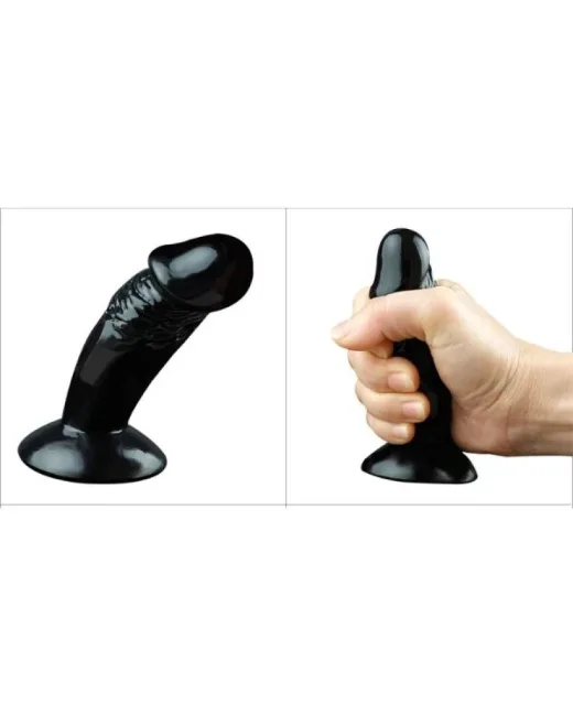 11 cm Koyu Ten Rengi Dildo alternatif görünüm