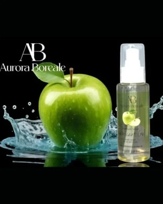 Aurora Boreale Yeşil Elma Aromalı Kayganlaştırıcı Jel 100 ml alternatif görünüm