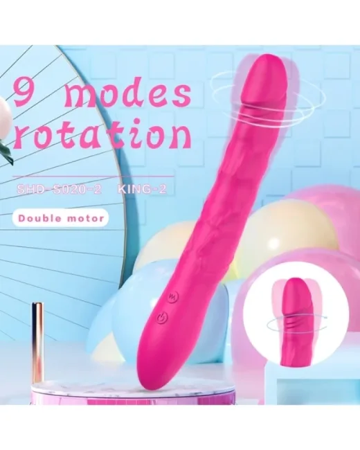 S-Hande King 2 Modern Vibratör Pembe – Medikal Silikon, Şarjlı alternatif görünüm