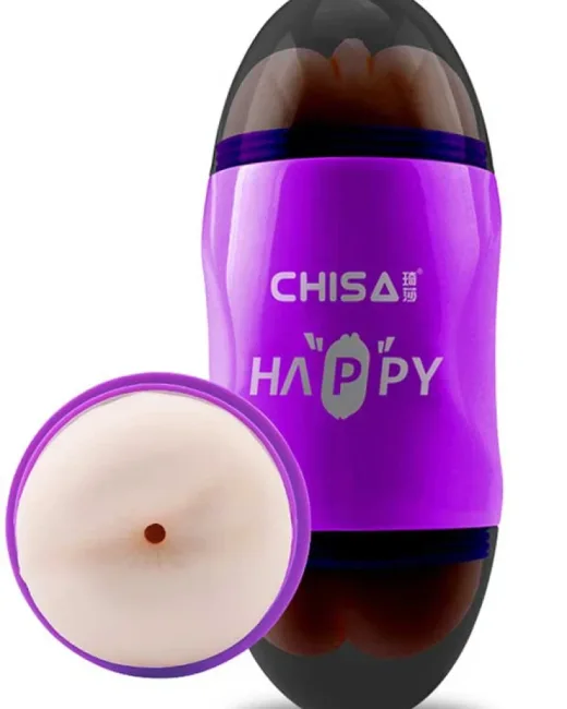 MX Happy Cup Vajinal Anal Çift Taraflı Mastürbatör – Medikal Silikon
