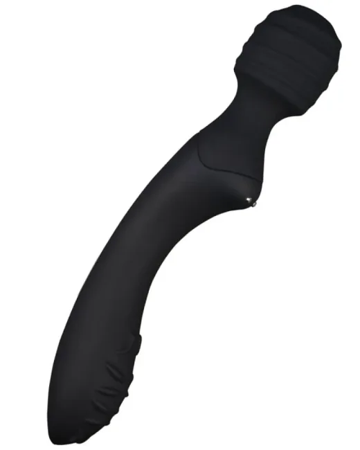 Chisa Didi Çift Taraflı Şarjlı Wand Vibratör