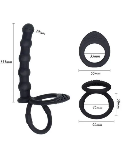 Anal Girişli Penis Halkası – Medikal Silikon