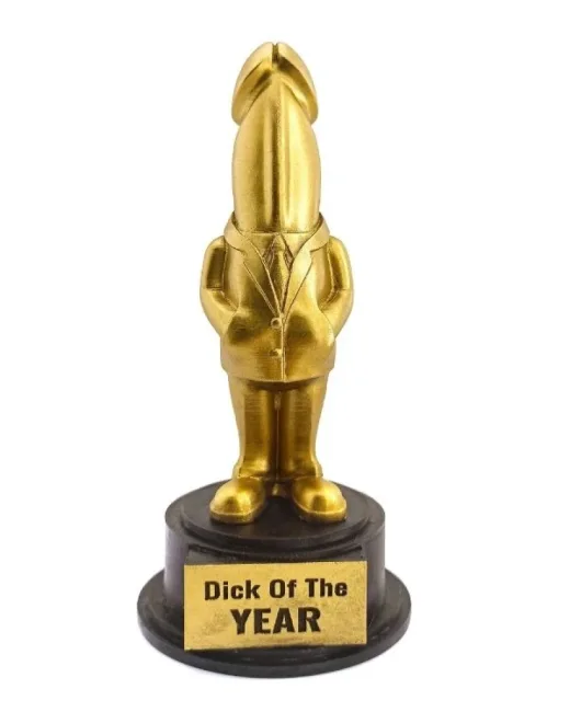 Dick Of The Year – Esprili Masaüstü Ödül Heykeli – Tasarım 01