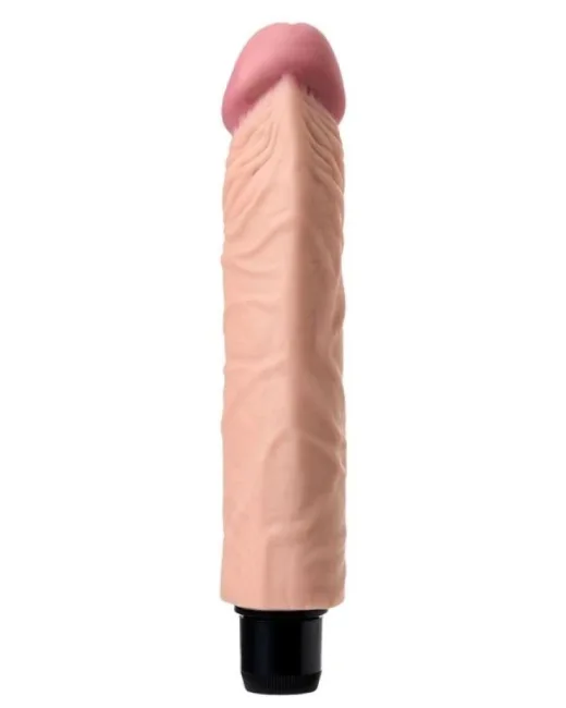 Rican Realistik Vibratör TPE Ten Rengi 22,5 cm – Hissedilir Damarlı