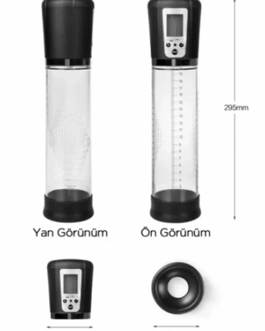 Penextender Smart Pump Akıllı Penis Pompası – Silikon, Şarjlı alternatif görünüm