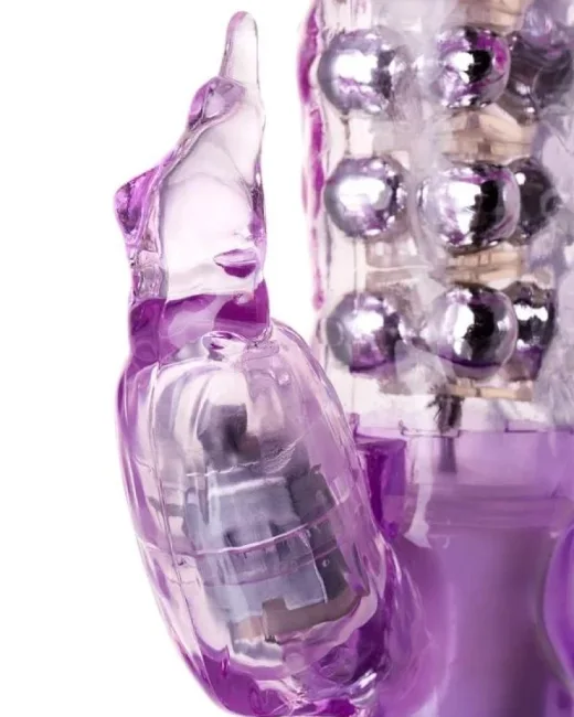 High-Tech Klitoral Uyarıcı Vibratör mor 26,5 cm – TPE