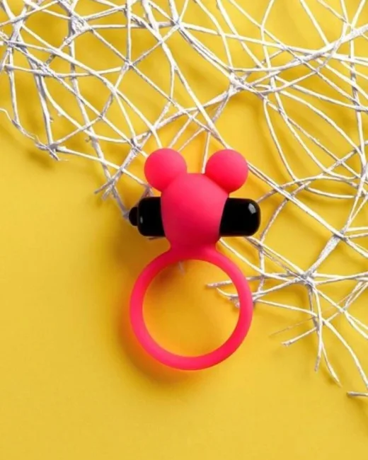 Pikle Pembe Penis Halkası 6,9 cm – Silikon