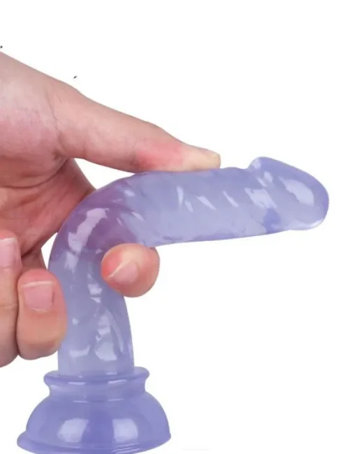 15 cm Mor Dildo – Medikal Silikon