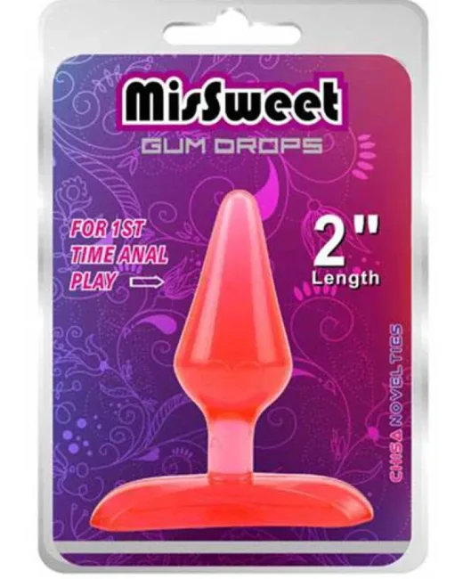 MisSweet Gum Drops 6,6 cm Anal Plug (Tıkaç) – Vantuzlu alternatif görünüm