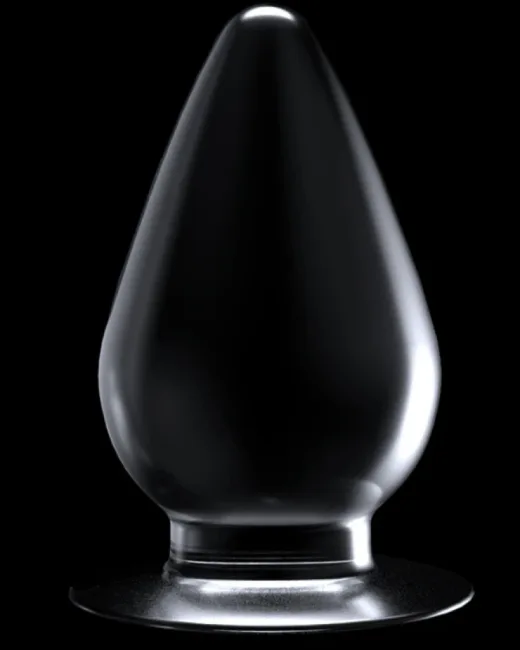 Flawless Şeffaf Anal Plug 4,5 i̇nç – TPE