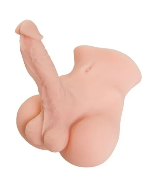 Juicy Pussy Penis Mastürbatörü TPE Ten Rengi 25 cm 19 cm Dildo