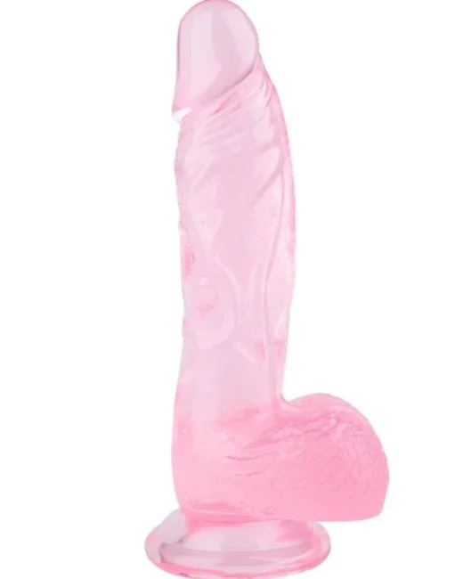 22,5 cm Pembe Dildo – Medikal Silikon alternatif görünüm