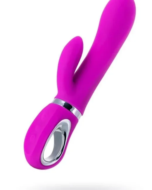 Jos Joly 19,6 cm WOW Modlu Mor Vibratör – Silikon, Şarjlı