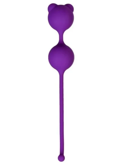 Meeko Vajinal Kegel Egzersiz Topları Mor 16,4 cm alternatif görünüm