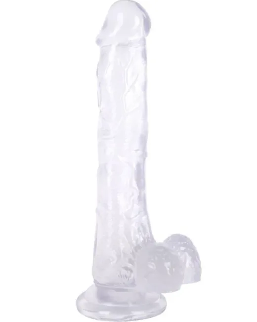 Beyaz 25,5 cm Dildo – Medikal Silikon