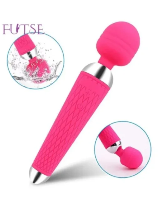 Av Wand Vibratör Pembe – Silikon alternatif görünüm