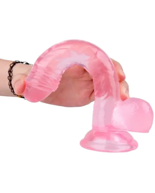 19 cm Pembe Dildo – Medikal Silikon – 3 cm Kalınlık