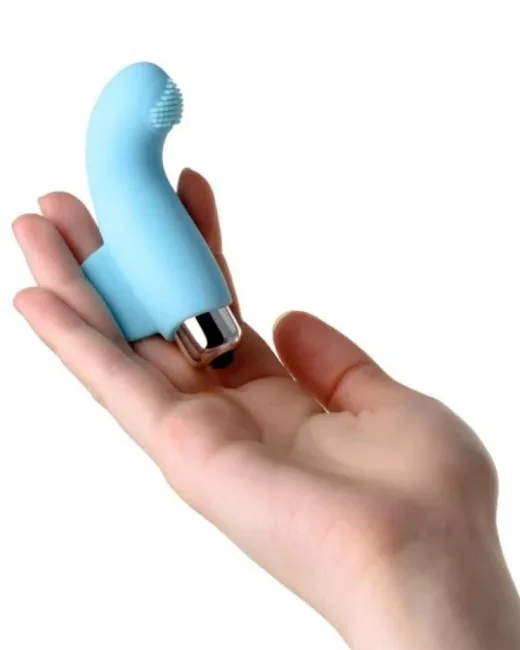 Jos Danko G Nokta Parmak Vibratörü Mavi 9,5 cm – Silikon alternatif görünüm