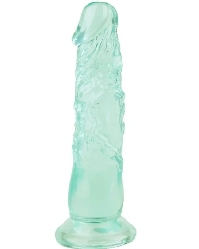 20 cm Yeşil Dildo – Medikal Silikon