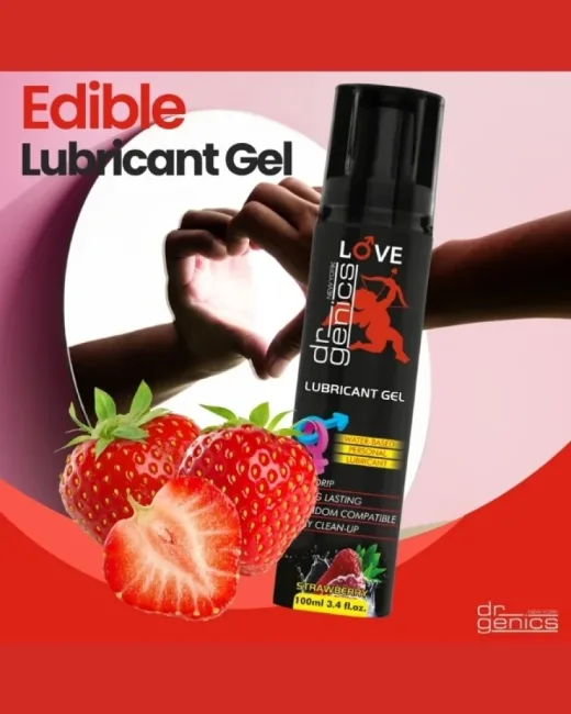 Dr Genics Lubrican Gel (Kayganlaştırıcı Jel) Çilek 100mg