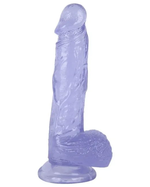 22 cm Mor Dildo – Medikal Silikon