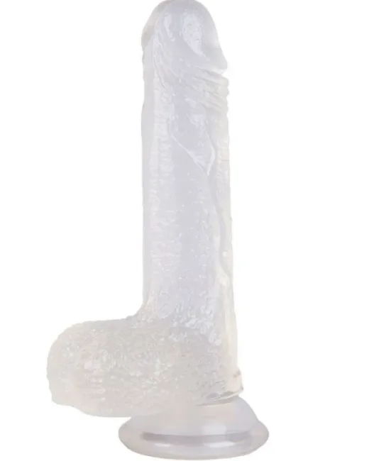 18 cm Beyaz Dildo – Medikal Silikon – 3,7 cm Kalınlık alternatif görünüm