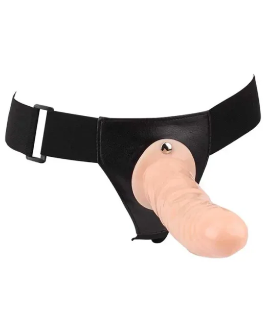 Hi Basic Penis Extender İçi Boş Belden Bağlamalı – Ten Rengi – Silikon