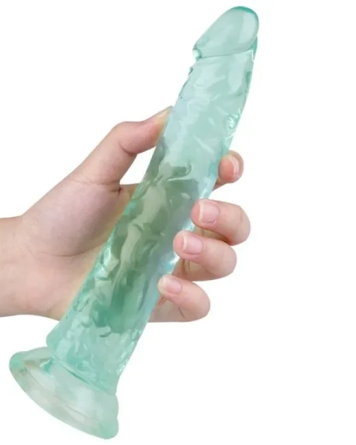 21 cm Yeşil Dildo – Medikal Silikon
