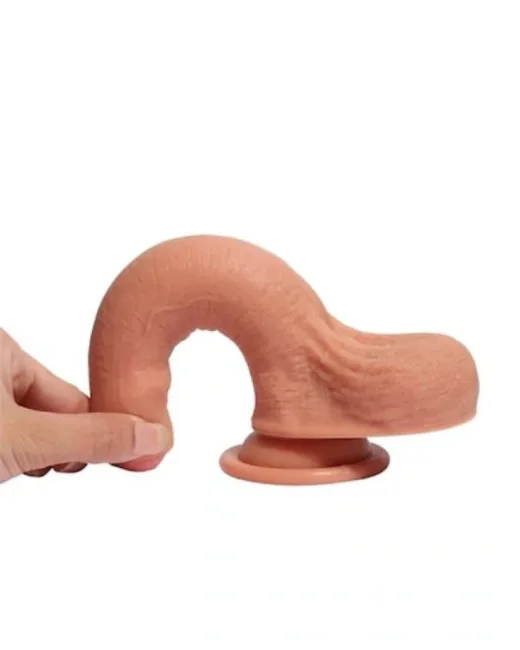 Sünnetsiz 18 cm Dildo