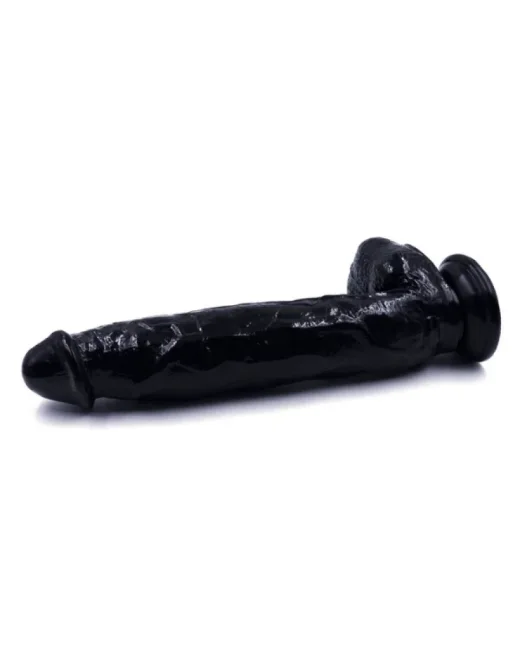 31 cm Siyah Realistik Dildo – Medikal Silikon