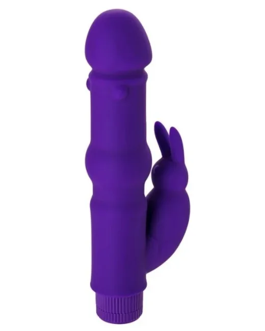 Madby Tavşan Vibratör mor 18 cm – Silikon