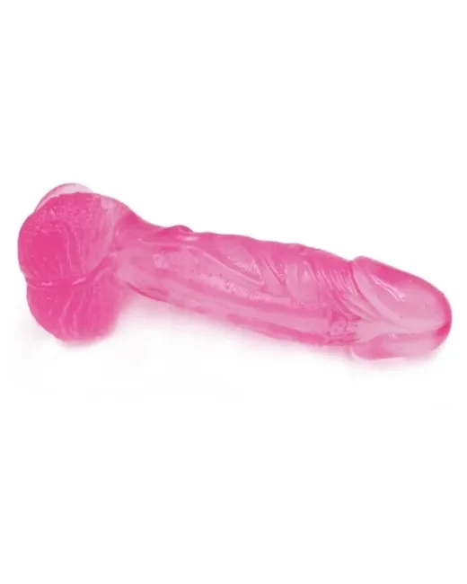 22,5 cm Pembe Realistik Dildo – Medikal Silikon