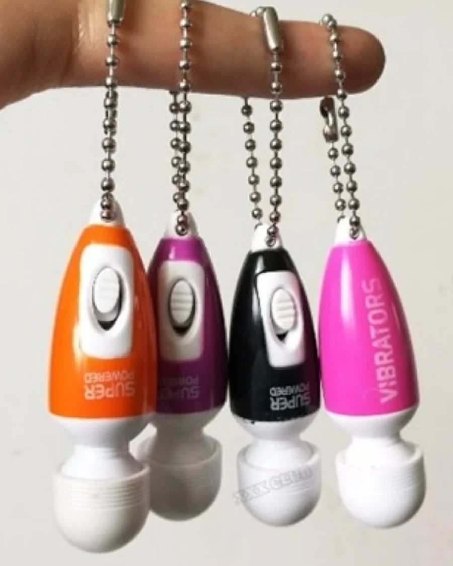 Mini Masaj Aleti Taşınabilir Anahtarlıklı Titreşimli Masaj Aleti
