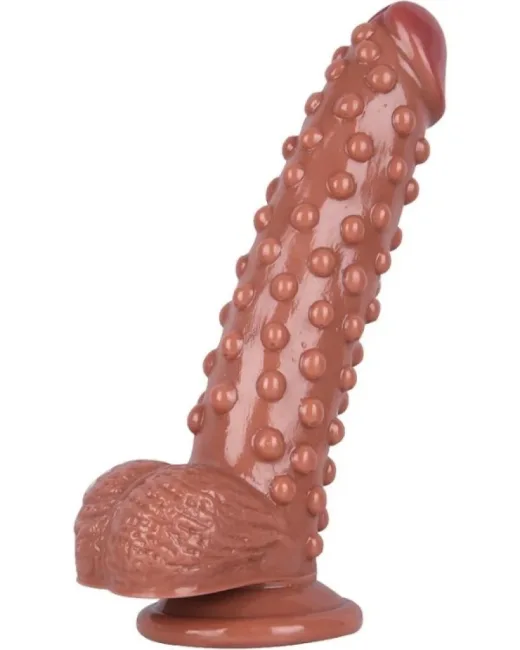 24 cm Kahverengi Dildo – Medikal Silikon alternatif görünüm