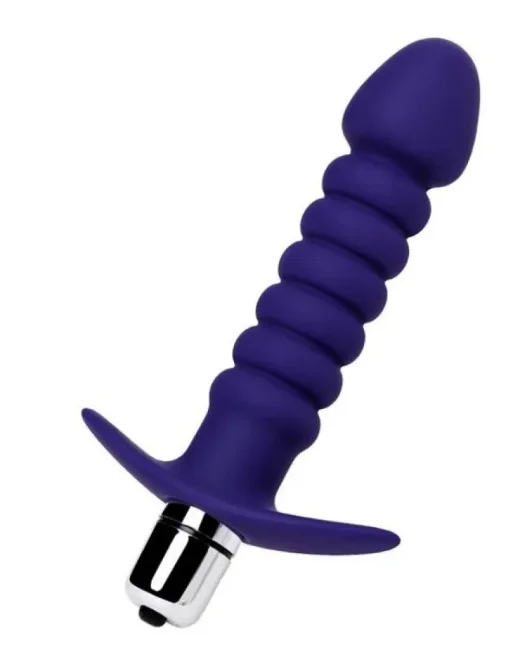 Condal anal vibratör suya dayanıklı Mor, 14 cm – Silikon