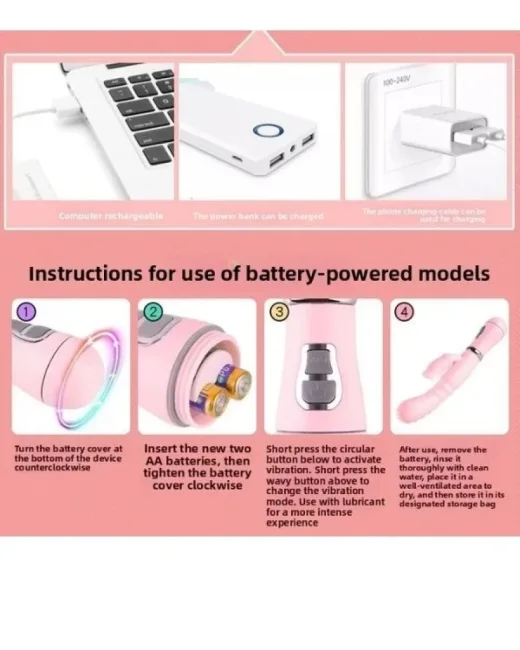 12 Modlu Titreşimli Dil Uyarımlı Vibratör - Ürün görseli 4