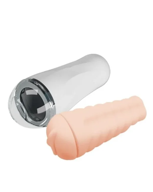 18,5 cm Gerçekçi Doku Realistik Suni Vajina Mastürbatörü – TPE