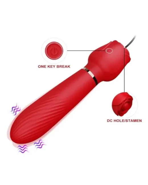 Göğüs Titreşim Kıskaçları Ve Vajinal Vibratör – Silikon, Şarjlı