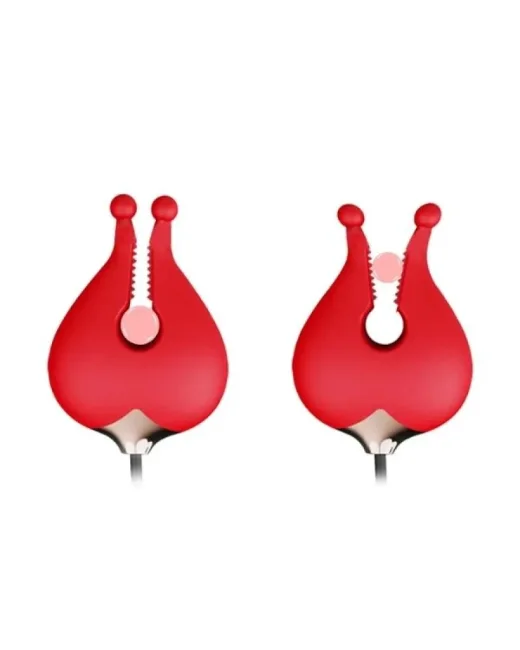 Göğüs Titreşim Kıskaçları Ve Vajinal Vibratör – Silikon, Şarjlı alternatif görünüm