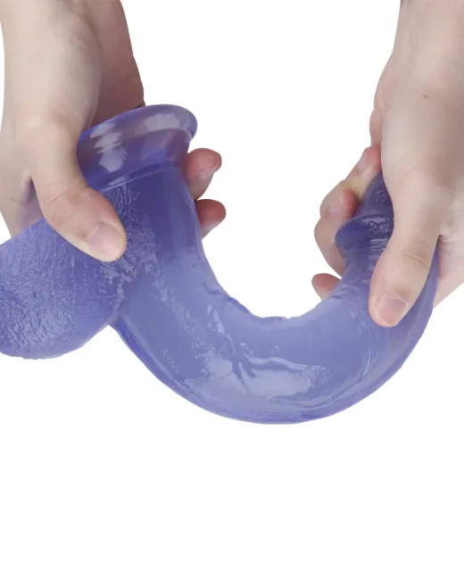 23 cm Mor Renk Penis Formlu Dildo