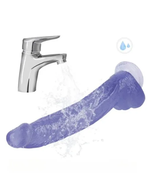 32 cm Mavi Dildo – Medikal Silikon
