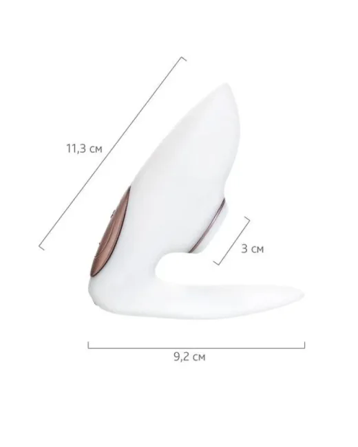Satisfyer Pro 4 Couples Çiftler İçin Vakum Dalgalı Vibratör – Silikon, Şarjlı