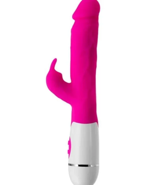 Mist Vibratör Pembe 25,4 cm – Silikon alternatif görünüm