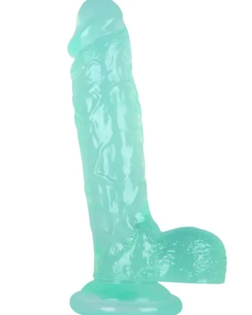 24 cm Yeşil Dildo – Medikal Silikon – 485 g alternatif görünüm