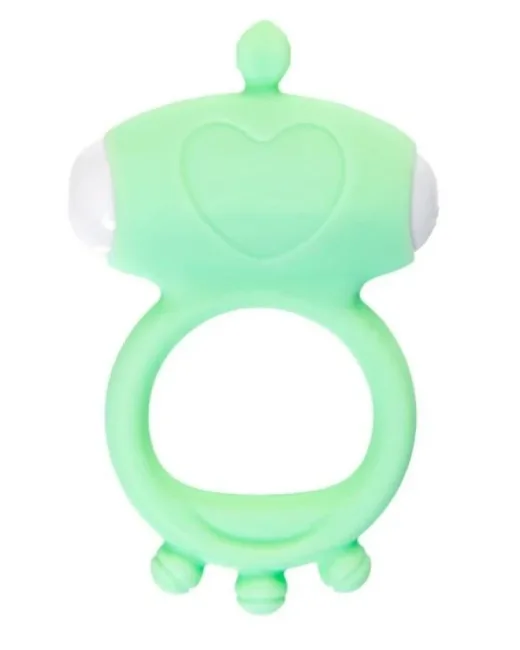 Fowd Titreşimli Penis Halkası silikon yeşil 2,6 cm