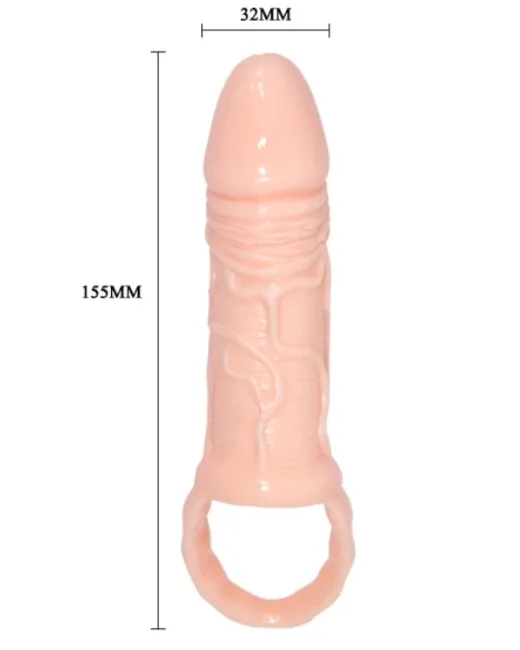 Penis Kılıfı Breyden 6.1 İnç Penis Kılıfı Testis Halkalı alternatif görünüm